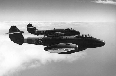 Gloster Meteor van de FAF