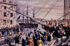 Amerikaanse Revolutie Boston Tea Party