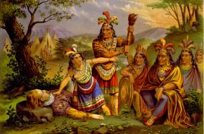 John Smith en Pocahontas