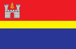 Vlag van oblast Kaliningrad.