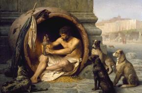 Diogenes. Jean-Léon Gérôme, via Wikimedia Commons