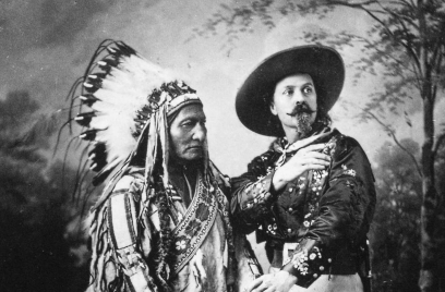Buffalo Bill en Sitting Bull