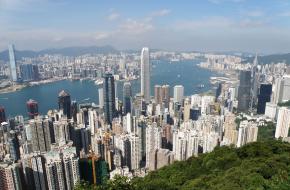 Noordkust eiland Hongkong 