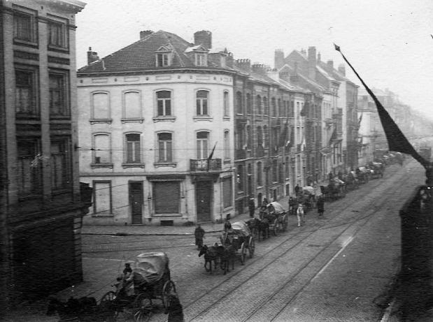Duitse Soldaten Brussel 1918