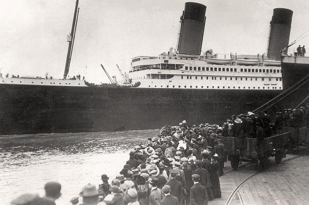 Reis van de Titanic