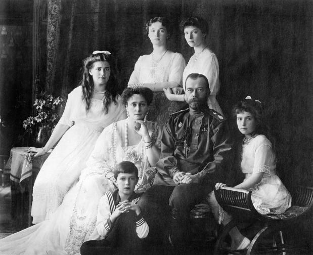 Tsaar Nicolaas II gezin