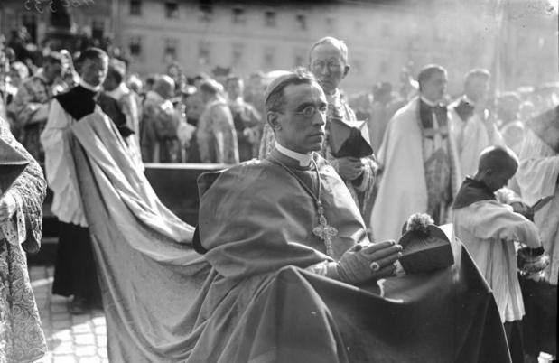 Paus Pius XII bij het 900-jarig jubileum van Bamberg