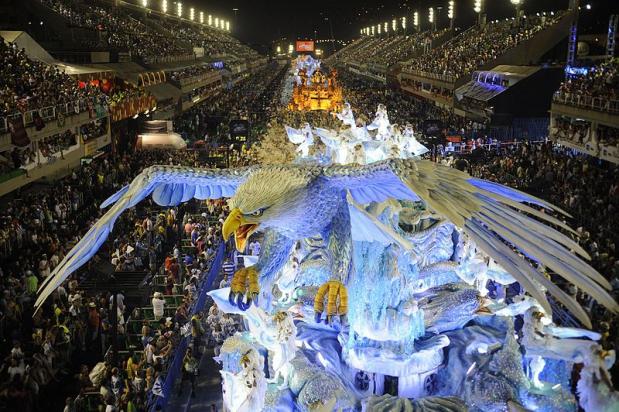 Carnavalsoptocht Rio de Janeiro