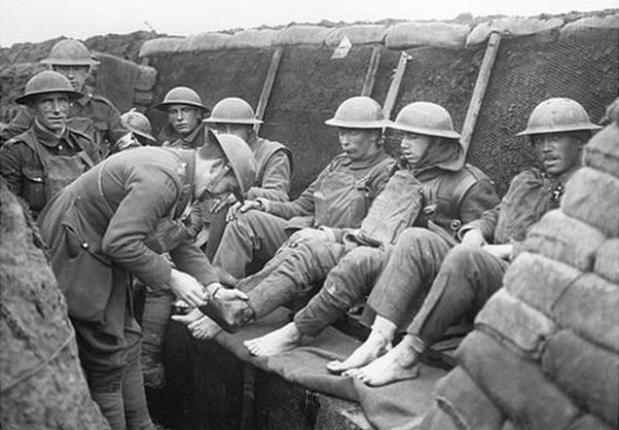loopgraven eerste wereldoorlog
