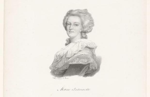 Portret van Marie Antoinette