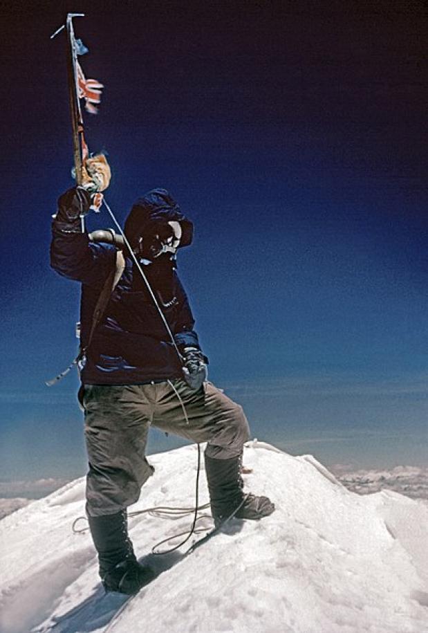 Eerste beklimming Mount Everest