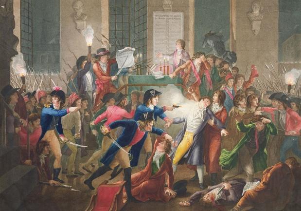 Arrestatie van Robespierre