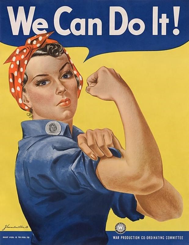 De ‘We Can Do It!’-poster van Westinghouse.