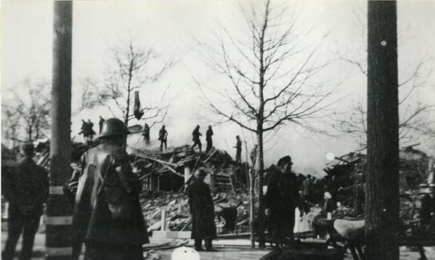 Huize Kleykamp bombardement