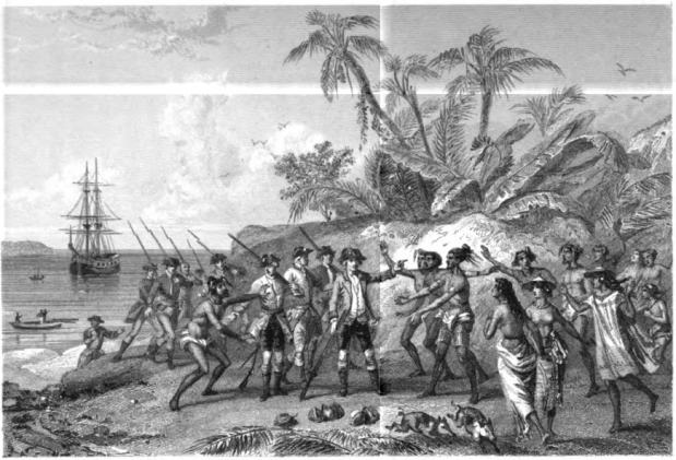 De expeditie op Tahiti