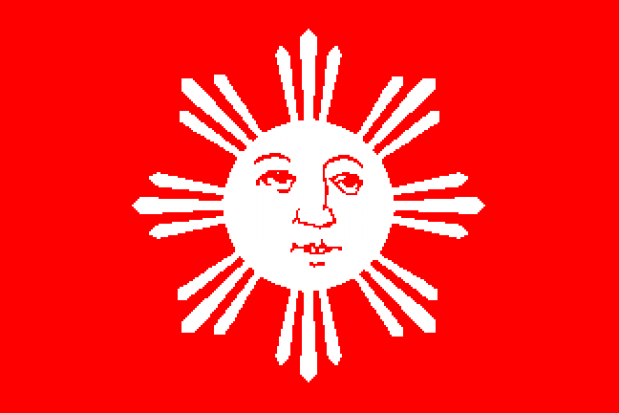 De vlag van Katipunan