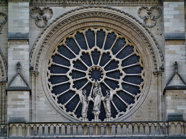 Glaswerk Notre Dame