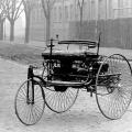 De eerste automobiel van Benz.