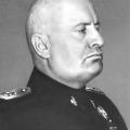 Mussolini de dictator van Italië