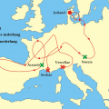 Route van de Germanen