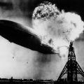Hindenburg Zeppelin brand
