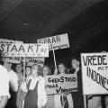 Protest cpn troepenuitzending Nederlands Indie 1946