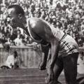 Jesse Owens op de Olympische Spelen in Berlijn
