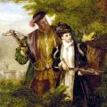Henry VIII en Anna Boleyn