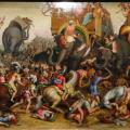 De Slag bij Zama. Een schilderij van Cornelis Cort, uit ca. 1567-1578. Bron: Kunstinstituut Chicago, via Wikimedia Commons.