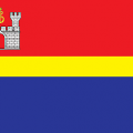 Vlag van oblast Kaliningrad.