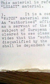 Britse instructie met verwijzing naar 'Watch' en 'Legacy' documenten
