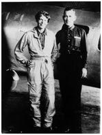 Earhart en Noonan