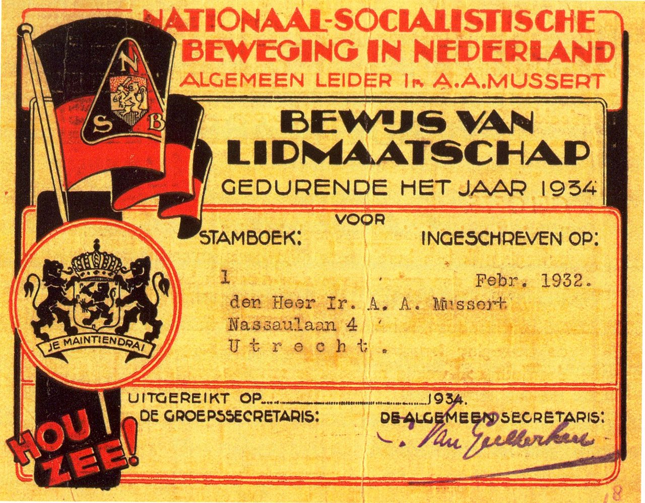 Propaganda Van De NSB | IsGeschiedenis